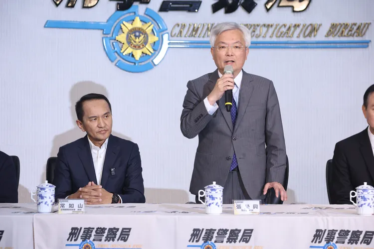 警政署長張榮興說，民間的企業打詐協助功不可沒。彭欣偉攝