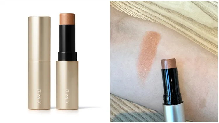 RMK日本伊勢丹限定彩妝透光眼頰棒#EX01，1250元。品牌提供、張家玲攝