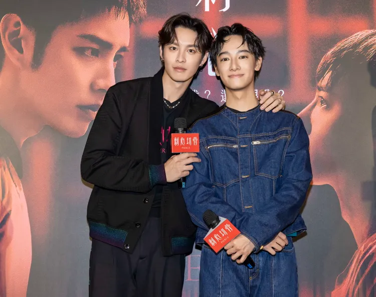 曹佑寧（左）、劉修甫飾演個性迥異的兄弟。前景娛樂、劇匯文創提供