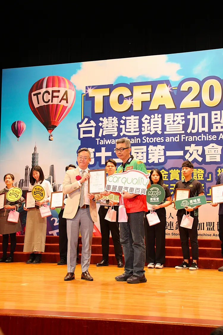 TCFA服務天使，車麗屋崇德店保養廠技師賴俊傑。業者提供