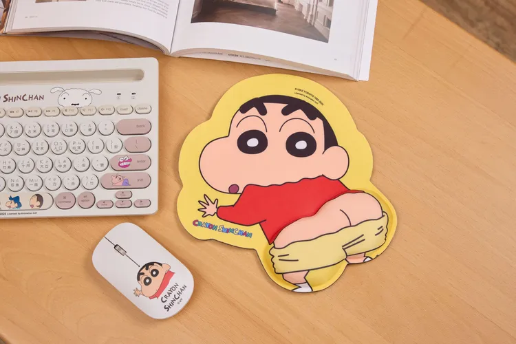 護腕滑鼠墊加購價199元，立體屁屁造型，支撐手腕超舒適零壓力、防滑底面，使用不偏移。業者提供