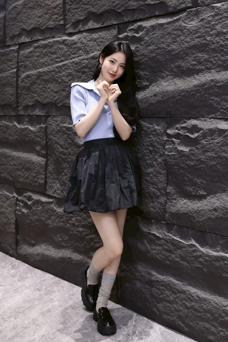 辛叡恩外型高挑亮眼。彭欣偉攝