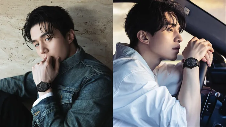 李棟旭無論左右側臉都相當完美。品牌提供