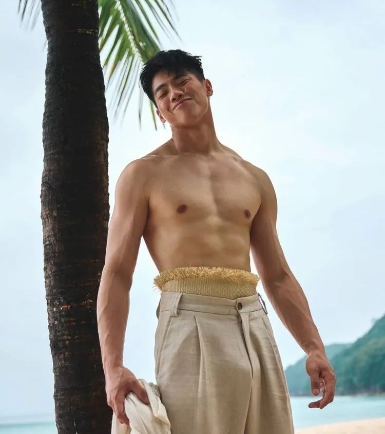 范成章經常展現健壯身材。翻攝chengchangfan IG