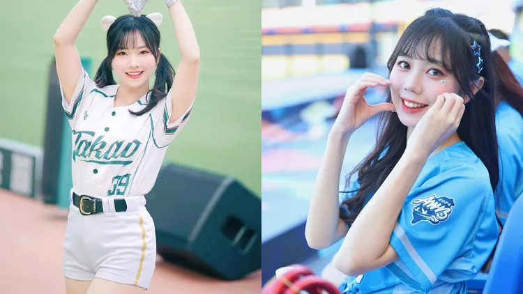 台鋼雄鷹 Wing Stars毛毛（左）、米亞（右）。翻攝自毛毛／米亞IG