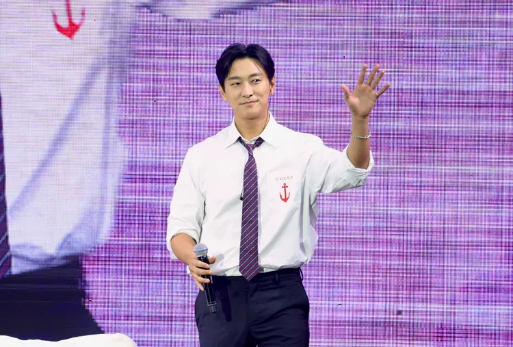 朱智勛平時喜歡散步運動。攝影中心攝