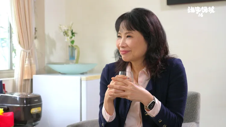 陳鳳馨分享親子關係的情感培養。公視提供