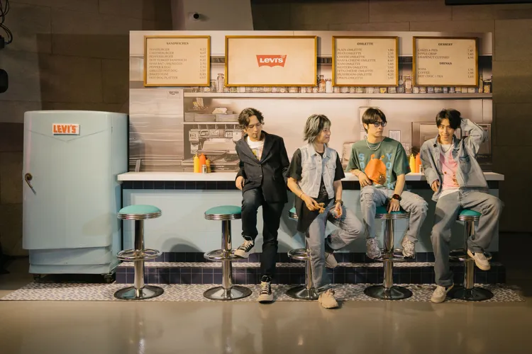 康士坦的變化球KST成員分別選擇不同支線的Levi’s 501丹寧褲展現出各自風格。品牌提供