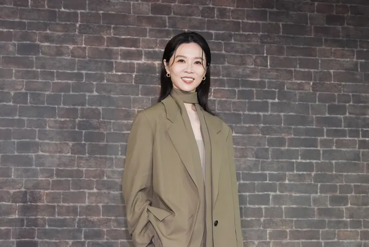 謝盈萱個性容易緊張。攝影中心攝