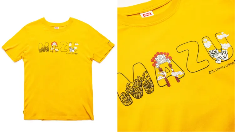 EDWIN白沙屯媽祖聖母冠潮流短袖T恤，1490元。品牌提供