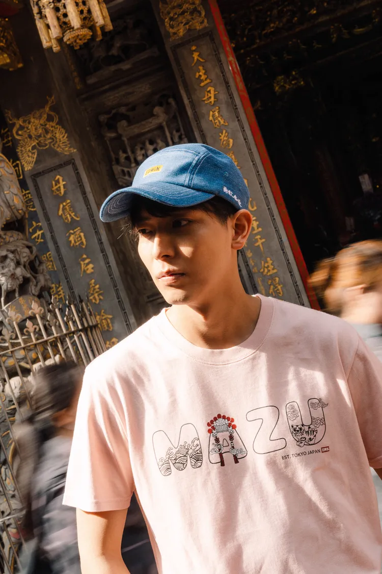 媽祖元素以趣味方式呈現在服裝上。品牌提供