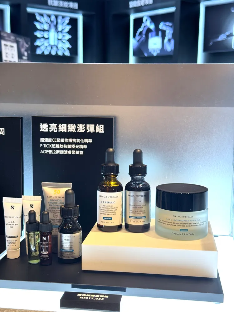 快閃店內主推的透亮細緻澎彈組。張家玲攝