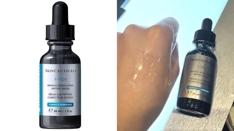 P-TIOX超胜肽抗皺極光精華，30ml／4900元。品牌提供、張家玲攝
