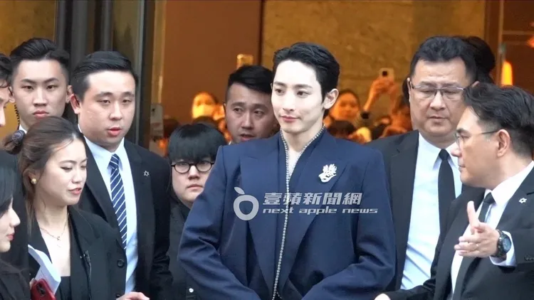 活動結束後，李洙赫看上去相當開心，臉上露出微笑。特勤中心攝