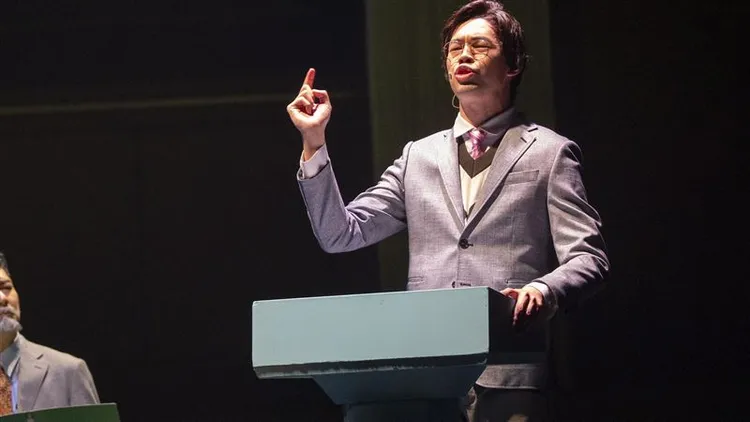 陳大天演出音樂劇《三個傻瓜》被換角。果陀提供