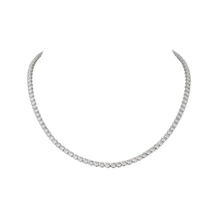 卡地亞Essential Lines鑽石項鍊，要價近600萬元。品牌提供