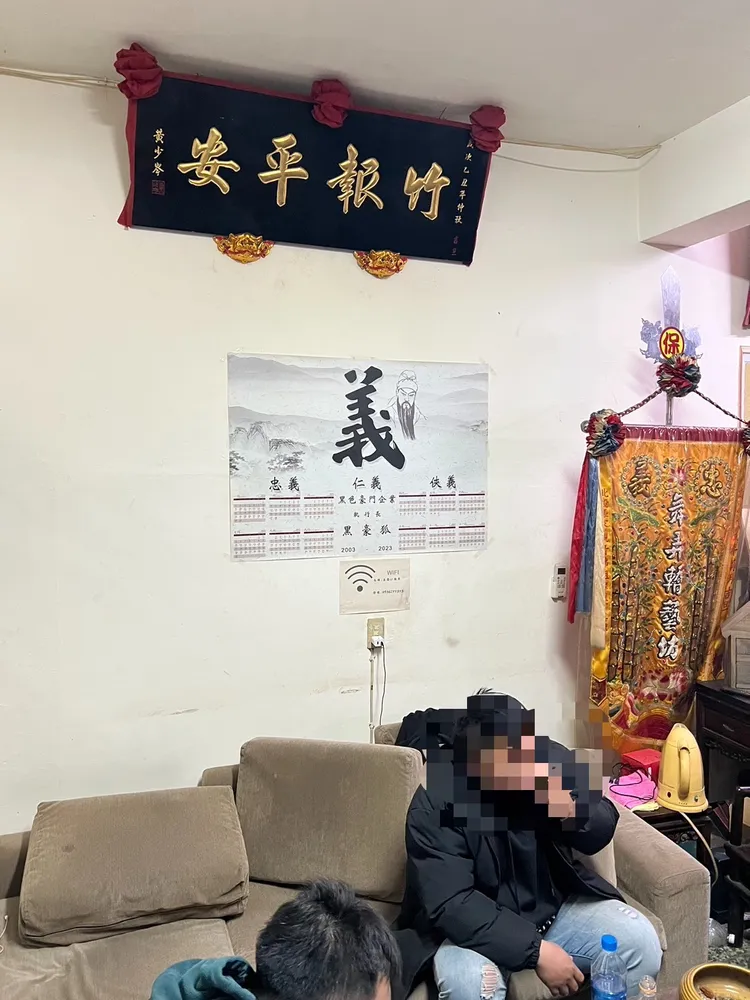 新竹檢警破獲以吳姓竹聯幫份子為首的詐欺集團。新竹地檢署提供