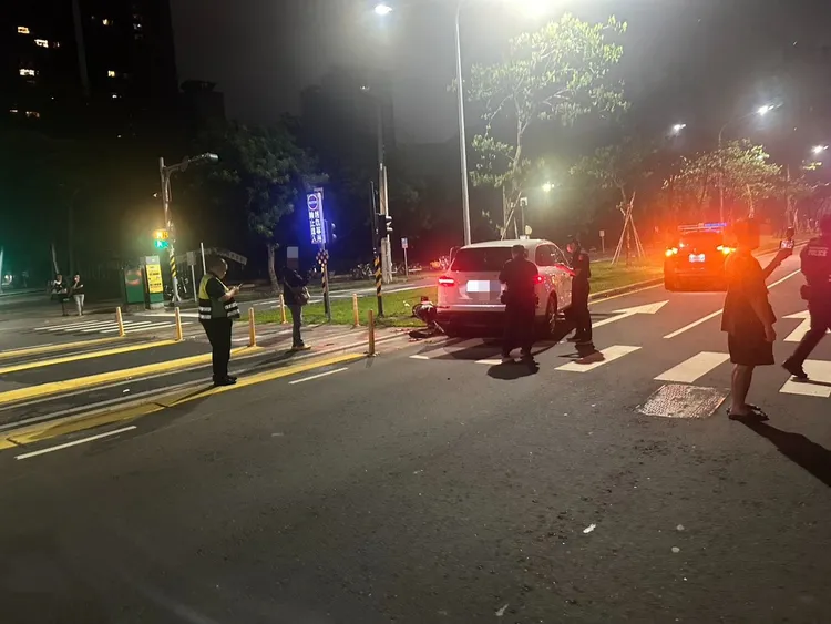 肇事男駕駛酒測值高達1.2mg/L。翻攝畫面