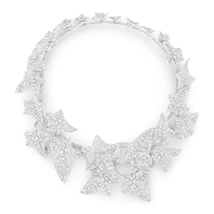 BOUCHERON Histoire de Style, Untamed Nature系列Lierre主題項鍊。品牌提供