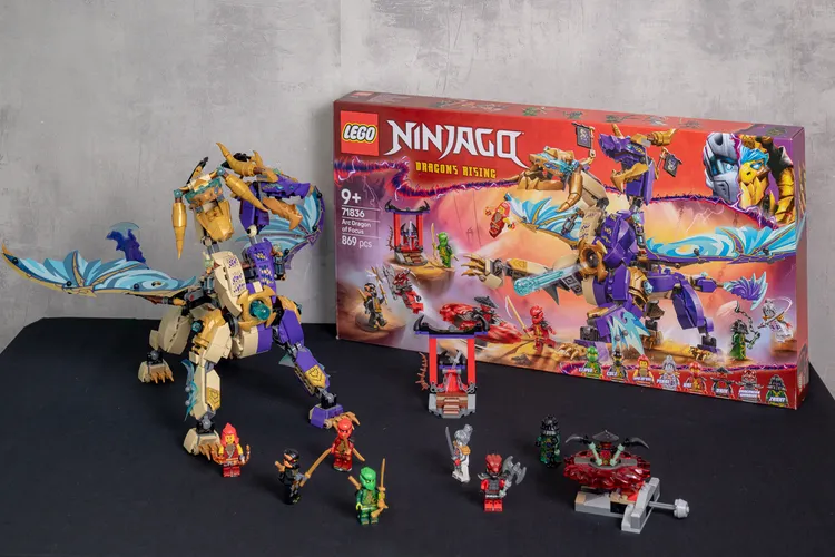 樂高旋風忍者系列新品「71836神主專注龍」。業者提供