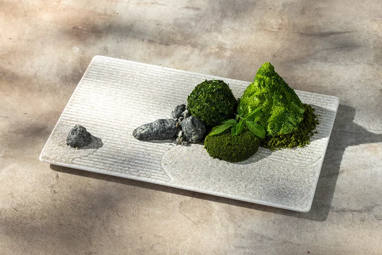 枯山水盤。業者提供