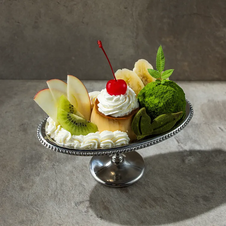 森林水果布丁聖代。業者提供