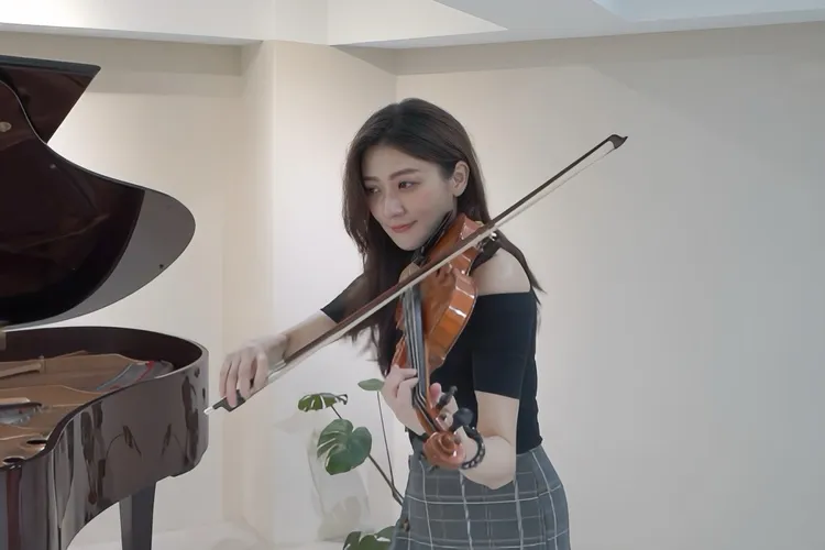 林逸欣小提琴琴技驚人。圖／鑫羽工作室提供