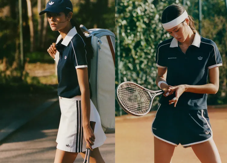 adidas Originals與Sporty & Rich的聯名打破運動機能與時髦風格之間的界線。品牌提供