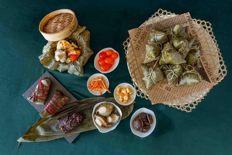 台南亞果薈迎接端午佳節，首度獻上三款特色粽品。雲朗觀光提供