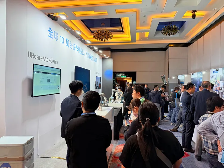 UR此次也一併展出旗下全系列協作型機器人，包括UR3e、UR5e、UR10e、UR16e、UR20，以及最新推出的UR30，廣泛對應台灣各產業的實際需求。趙筱文攝