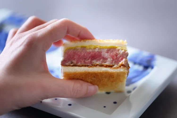 和牛三明治。業者提供