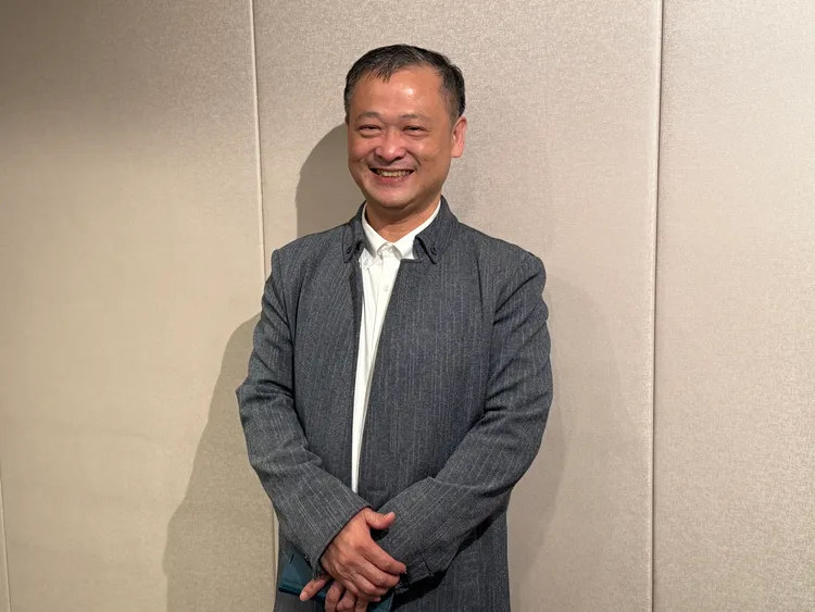 創新服務董事長吳智孟。呂承哲攝