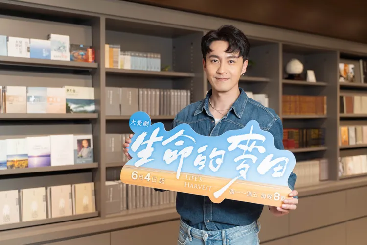 張雁名戲外個性憂鬱。大愛提供