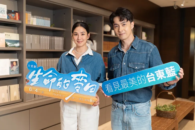 洪小鈴和張彥名飾演姊弟。大愛提供