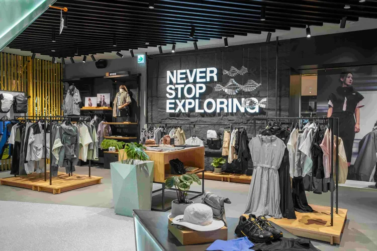 The North Face台北101新店面。品牌提供