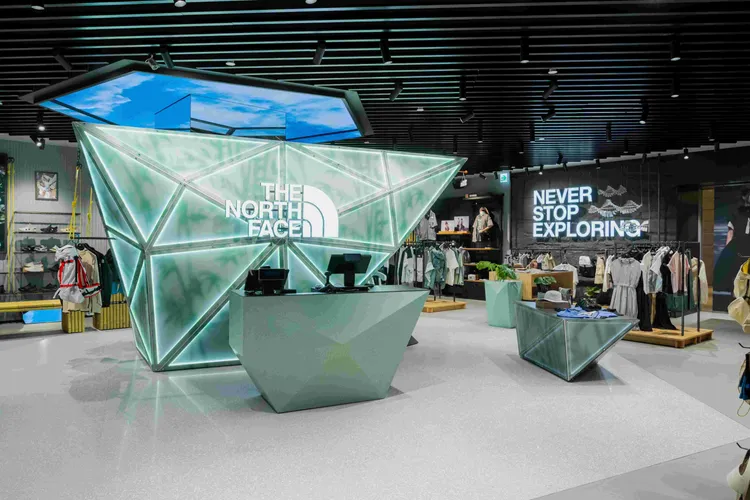 The North Face台北101新店面。品牌提供