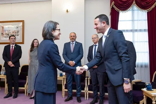 蕭美琴接見以色列國會議員　盼兩國持續深化合作