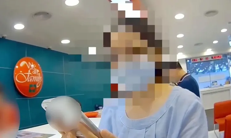 徐女打消匯款念頭。警方提供