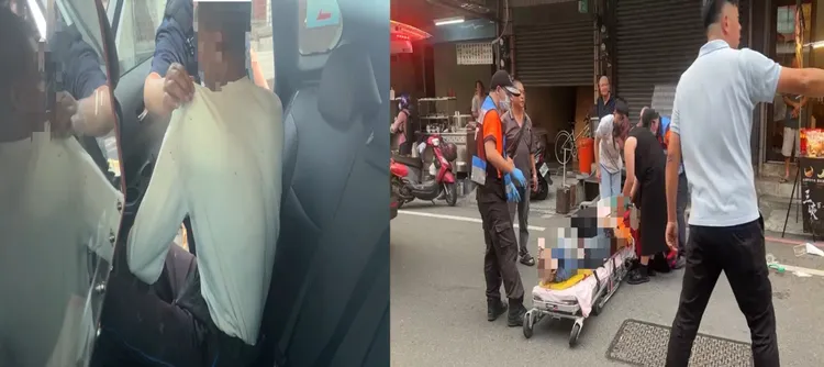 肇事駕駛疑似有癲癇病史，自稱身體不適才釀禍。民眾提供