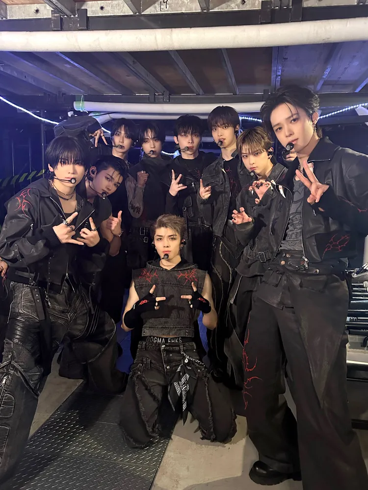 &TEAM人氣扶搖直上，最新單曲賣破80萬張。翻攝&TEAM X