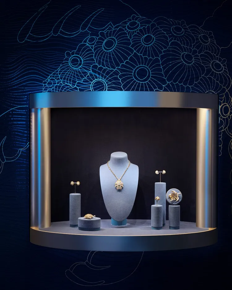 Tiffany & Co.全新Sea of Wonder瑰海奇珍高級珠寶展。品牌提供