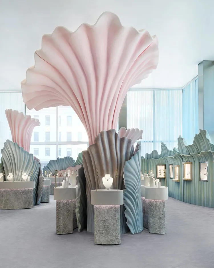 Tiffany & Co.全新Sea of Wonder瑰海奇珍高級珠寶展。品牌提供