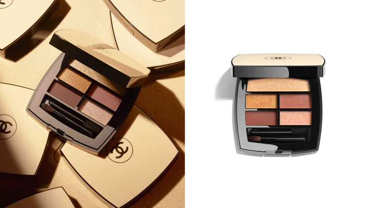 香奈兒時尚裸光立體眼彩盤#燦爛，2810元。品牌提供