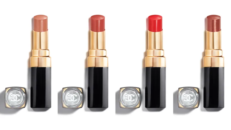 香奈兒COCO晶亮水唇膏#262暮光、#264夕陽、#266晚霞、#268餘暉，各1700元。品牌提供