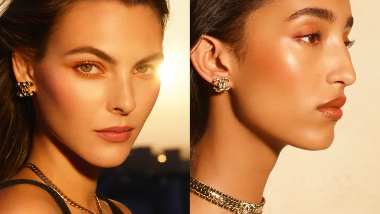 香奈兒金燦時刻夏妝。品牌提供