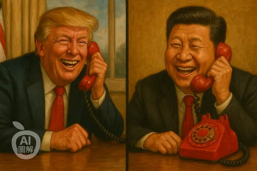 AI圖解|電話終於接通了