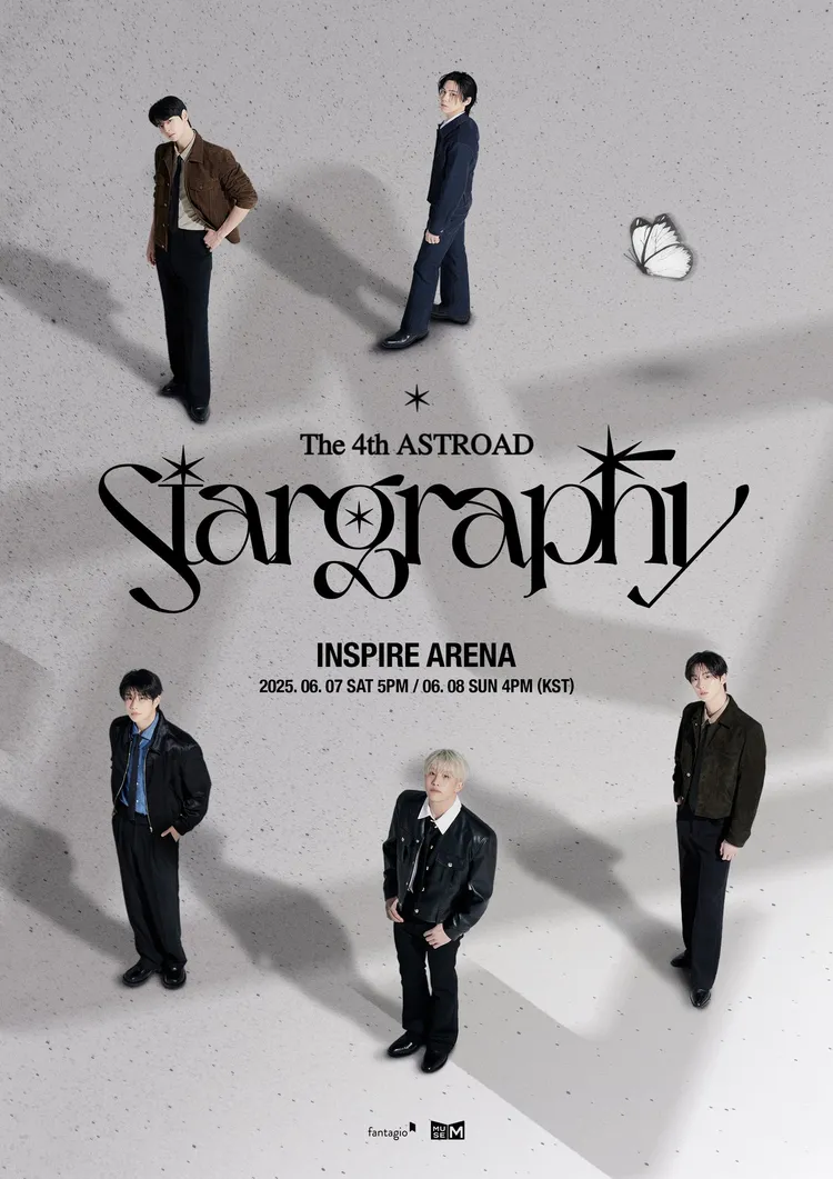 ASTRO將於6月7、8日舉行合體演唱會，恐是車銀優入伍前最後演出。翻攝fantagio