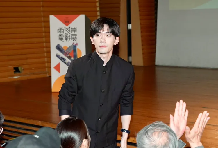 易烊千璽出席兩岸電影展開幕式。攝影中心攝