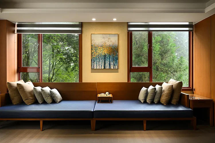 阿里山賓館歐式套房。阿里山賓館提供