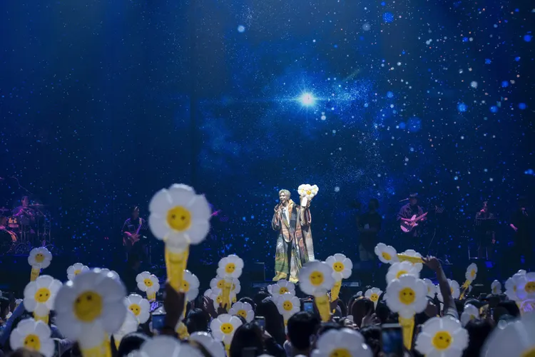 畢書盡4月開唱時座無虛席。索尼音樂提供